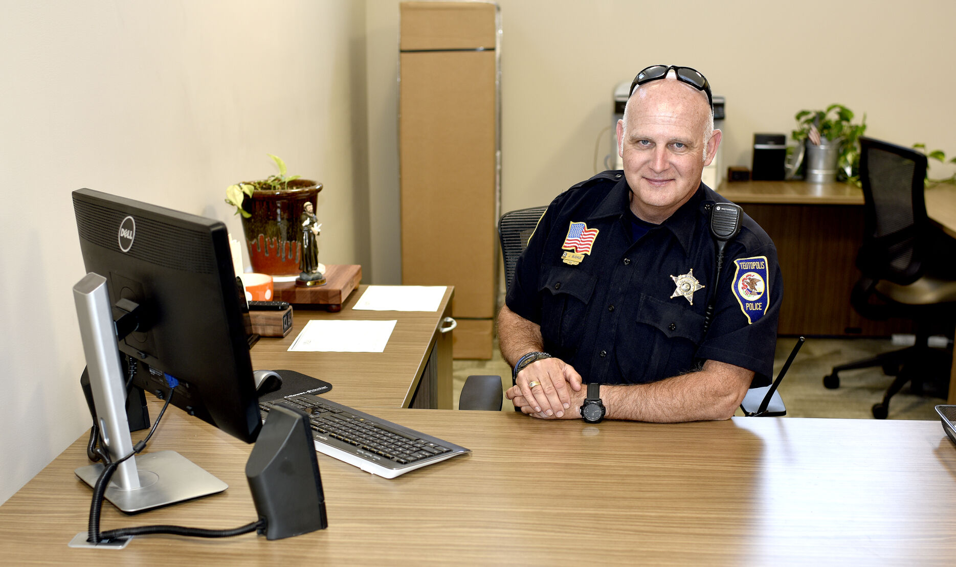Teutopolis Police Chief Jeff Bushue